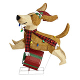 Cachorrinho de Natal Alegre e Saltitante - Imagem 3