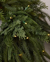 Guirlanda de Natal 90 cm com LED e Folhagens Verdes - Imagem 3