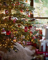 Saia para Árvore de Natal em Bouclé Bege - Imagem 3