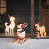 Figura de Natal de Alpaca - Imagem 3
