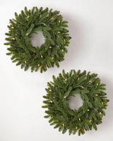Guirlanda Tradicional Decorativa de Pinheiro Verde com LED - Imagem 1