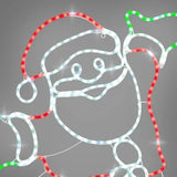Natal Feliz Papai Noel em LED - Imagem 2