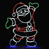 Natal Feliz Papai Noel em LED - Imagem 1