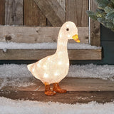Figura de Natal de Pato Acrílico - Imagem 1