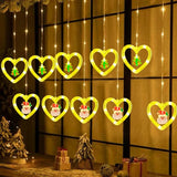Cortina de Luzes Decoração Natal em LED - Imagem 8