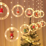 Cortina de Luzes Decoração Natal em LED - Imagem 1