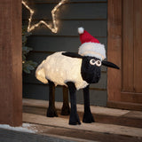 Figura de Natal Ovelha Negra iluminada ( Shaun the Sheep ) - Imagem 2