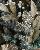 Guirlanda Nevada Champagne Com LED 90 cm - Imagem 2