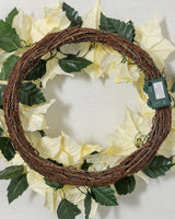 Guirlanda Flores Marfim Com LED 90 cm - Imagem 2