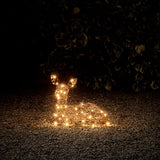 Conjunto de 8 renas iluminadas Studley Rattan - Imagem 7