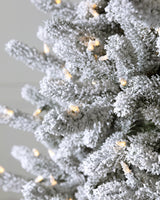 Árvore de Natal Pinheiro Branco de Vermont Nevado - Imagem 3