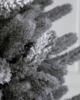 Árvore de Natal Pinheiro Branco de Vermont Nevado - Imagem 4