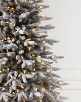 Árvore de Natal Pinheiro Silverado Slim Nevado - Imagem 2